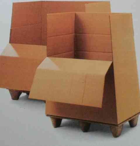 Pappcontainer in verschiedenen Größen u. Ausführungen.